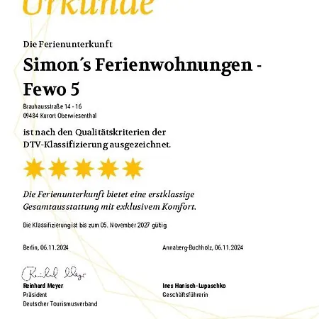 Simon'S Ferienwohnungen Oberwiesenthal Buitenkant foto