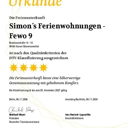 Simon'S Ferienwohnungen Oberwiesenthal Buitenkant foto